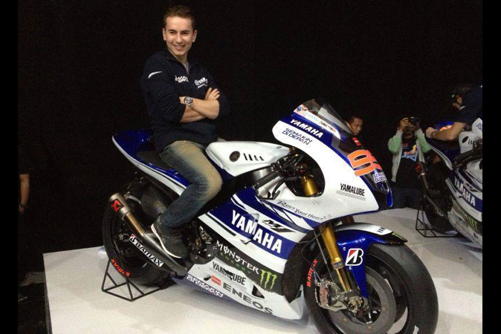 Yamaha desvela los nuevos colores de las M1 de Lorenzo y Rossi