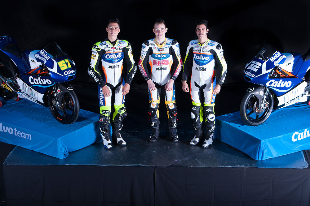 El Calvo Team presenta a su equipo de Moto3 en Madrid