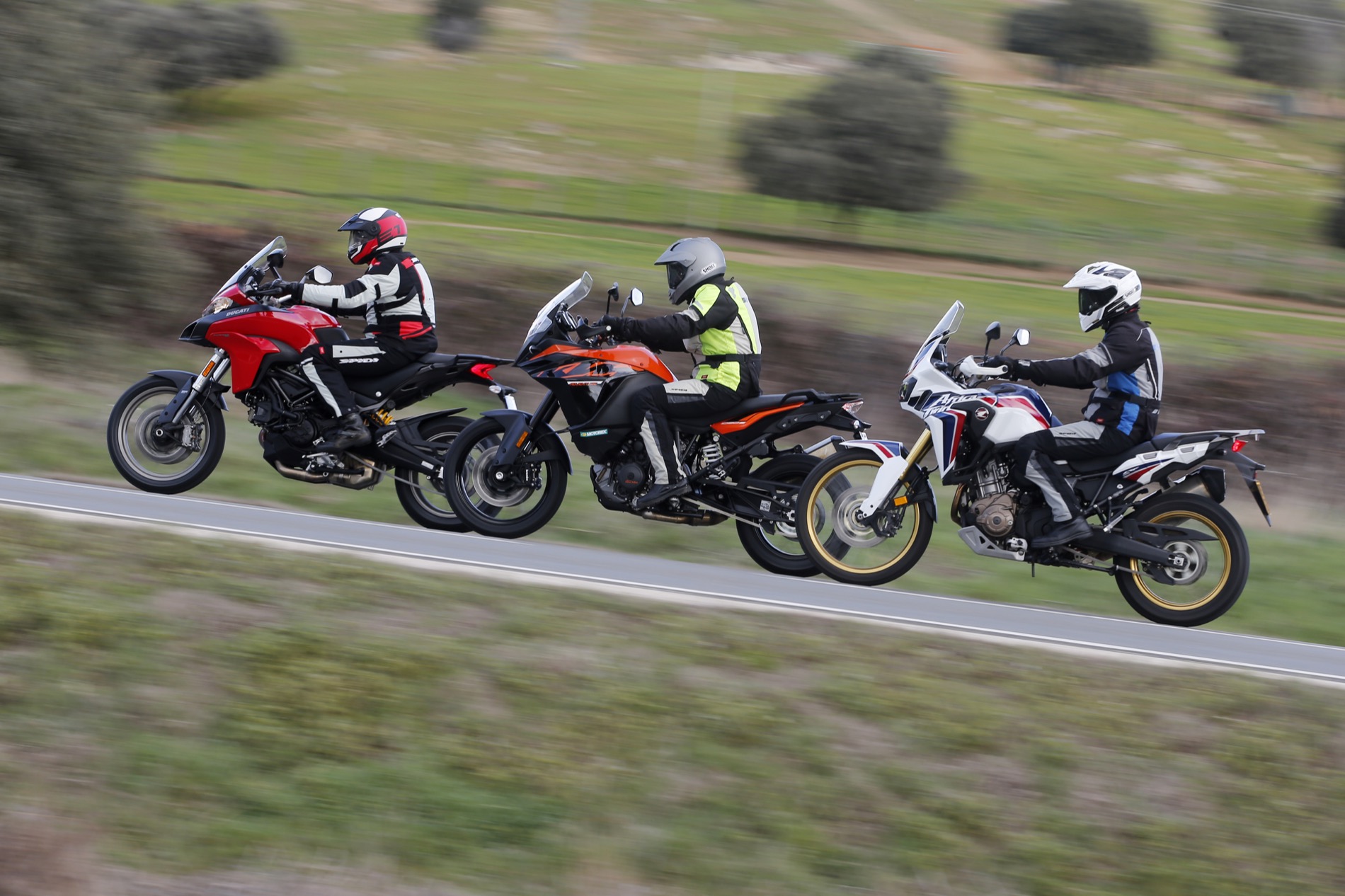 Ducati Multistrada Vs Africa Twin Ducati Multistrada Vs Africa Twin