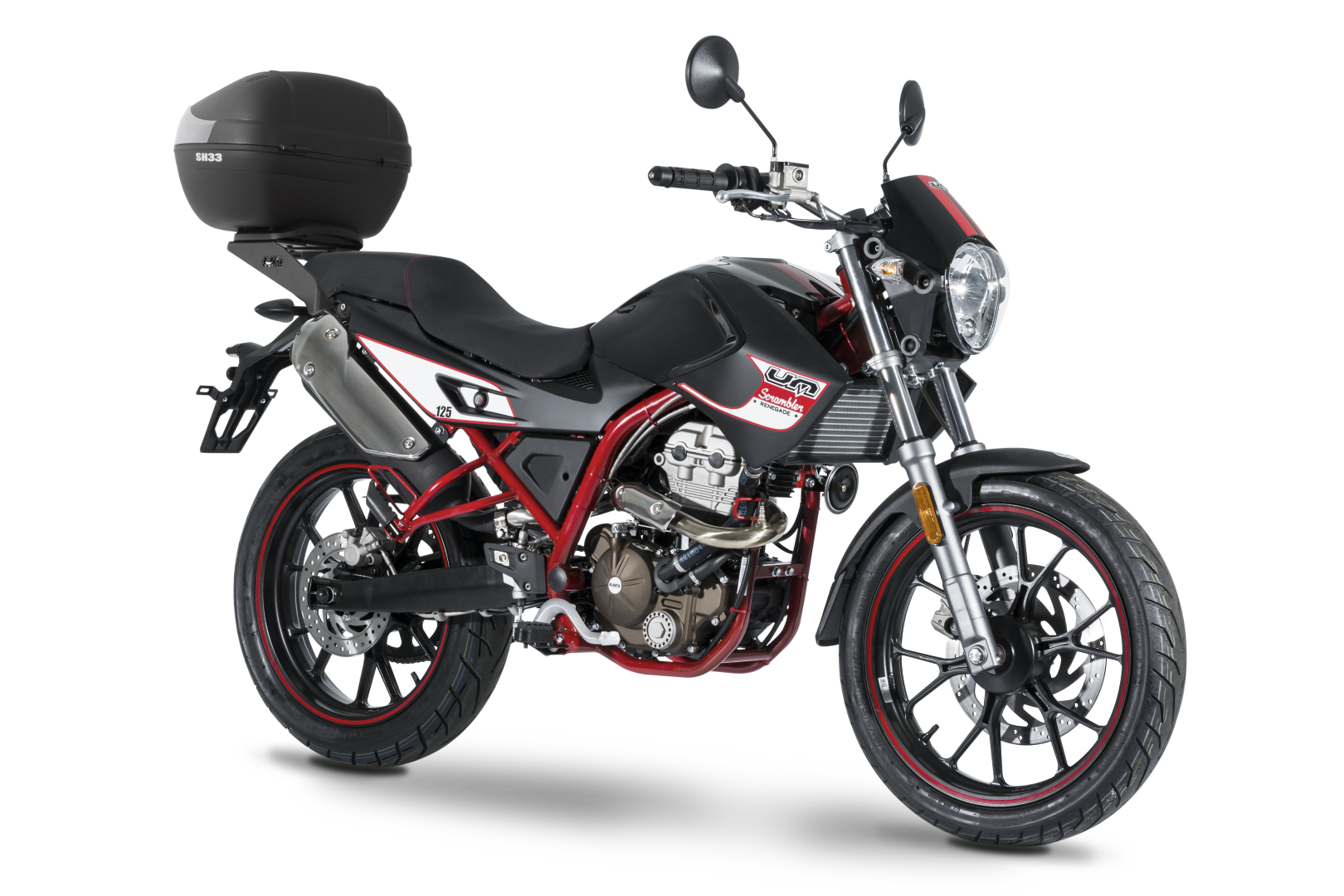 Aprovecha la promoción de las motos UM: baúl trasero de regalo