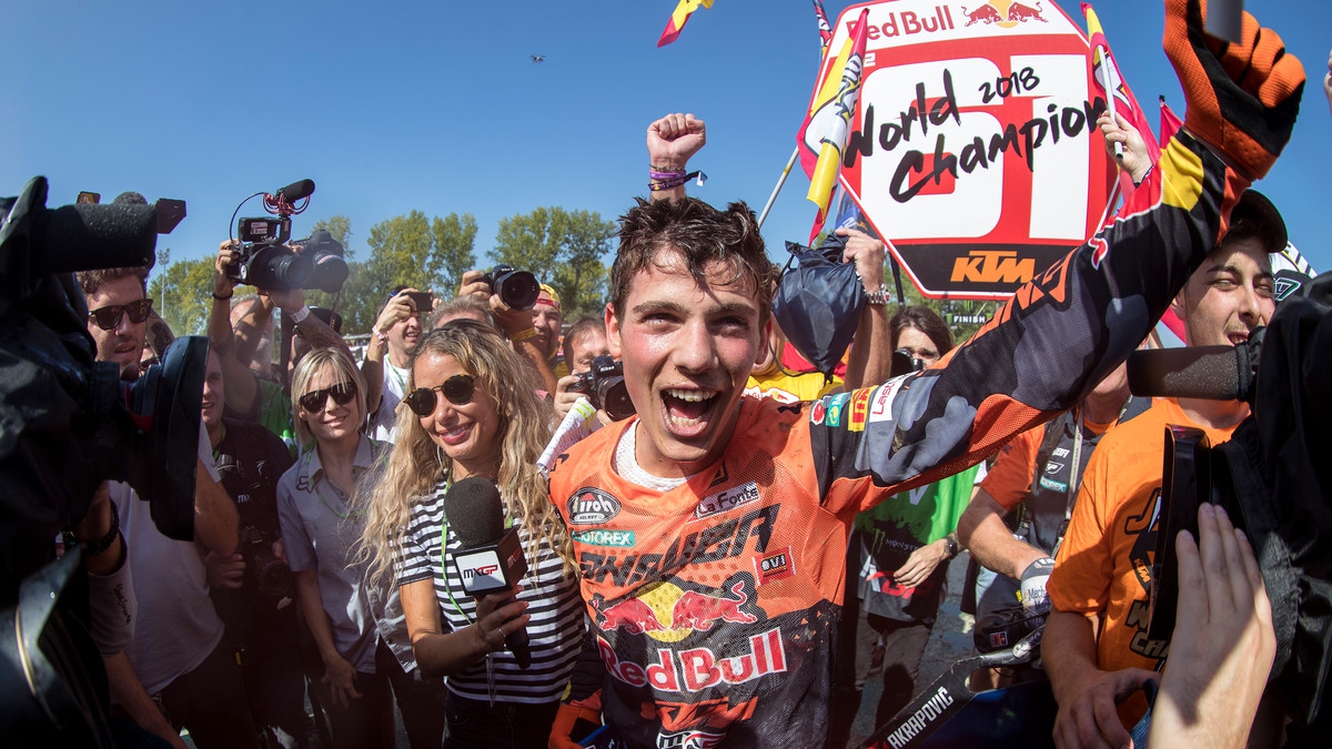 Tony Cairoli: “Mi sucesor es Jorge Prado” Tony Cairoli: “Mi sucesor es Jorge Prado”