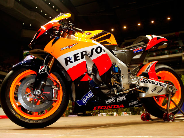 Presentación del equipo Honda Repsol de MotoGP ...
