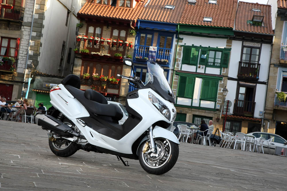 Prueba del SYM Maxsym 600i ABS. Galería