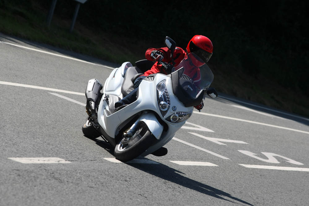 Prueba del SYM Maxsym 600i ABS. Galería