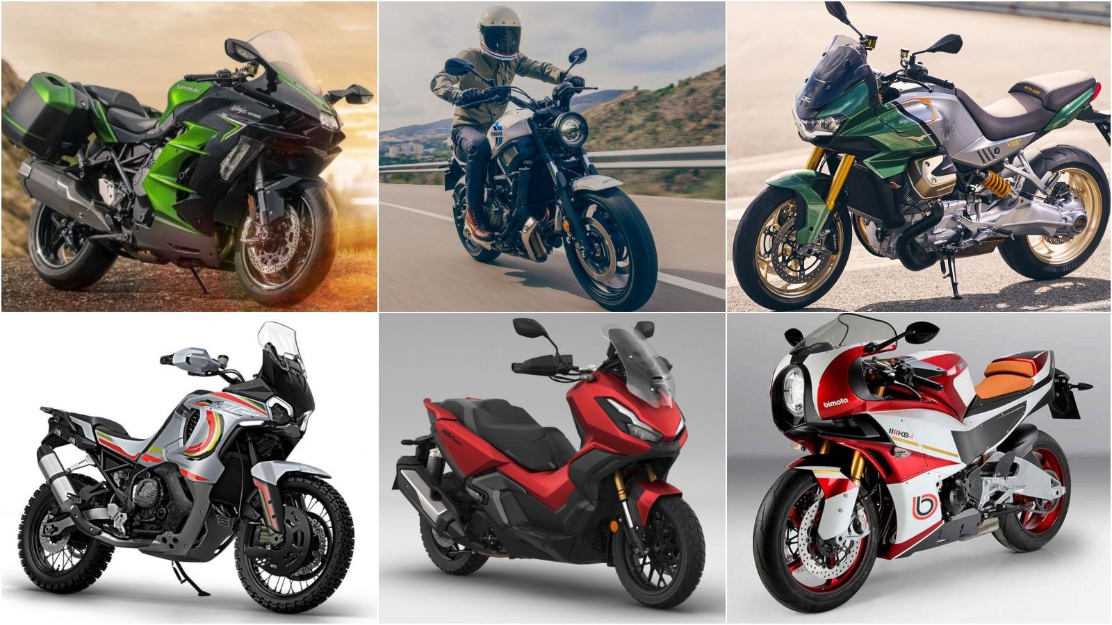 Kawasaki, Yamaha, Moto Guzzi, MV Agusta, Honda y Bimota han traído algunas de las principales novedades del EICMA 2021