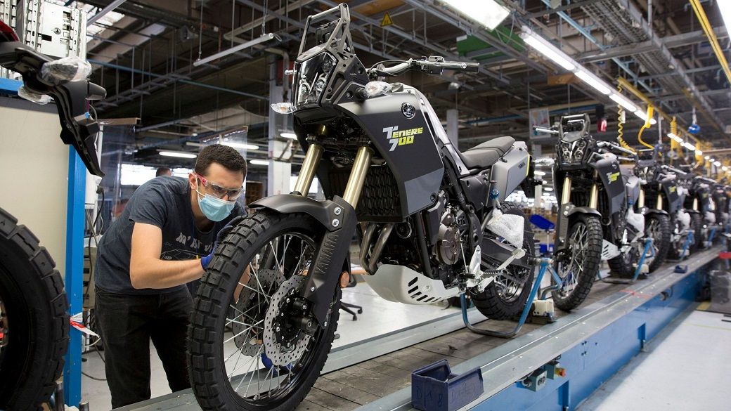 Fábrica de MBK, antigua Motobécane, en Francia. Fuente: www.yamaha-motor.eu