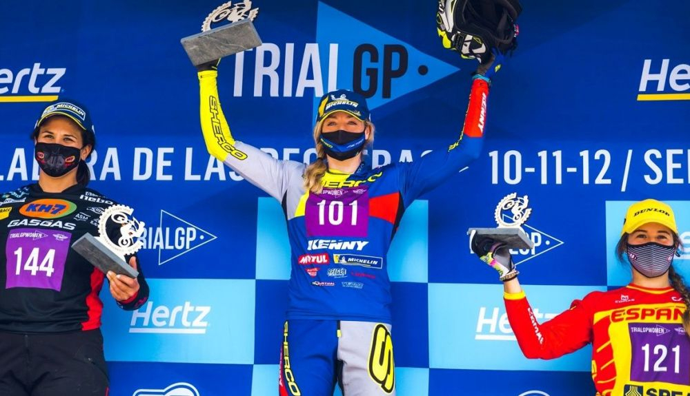 Emma Bristow ganó la penúltima carrera ante Laia Sanz y Berta Abellán Emma Bristow ganó la penúltima carrera ante Laia Sanz y Berta Abellán