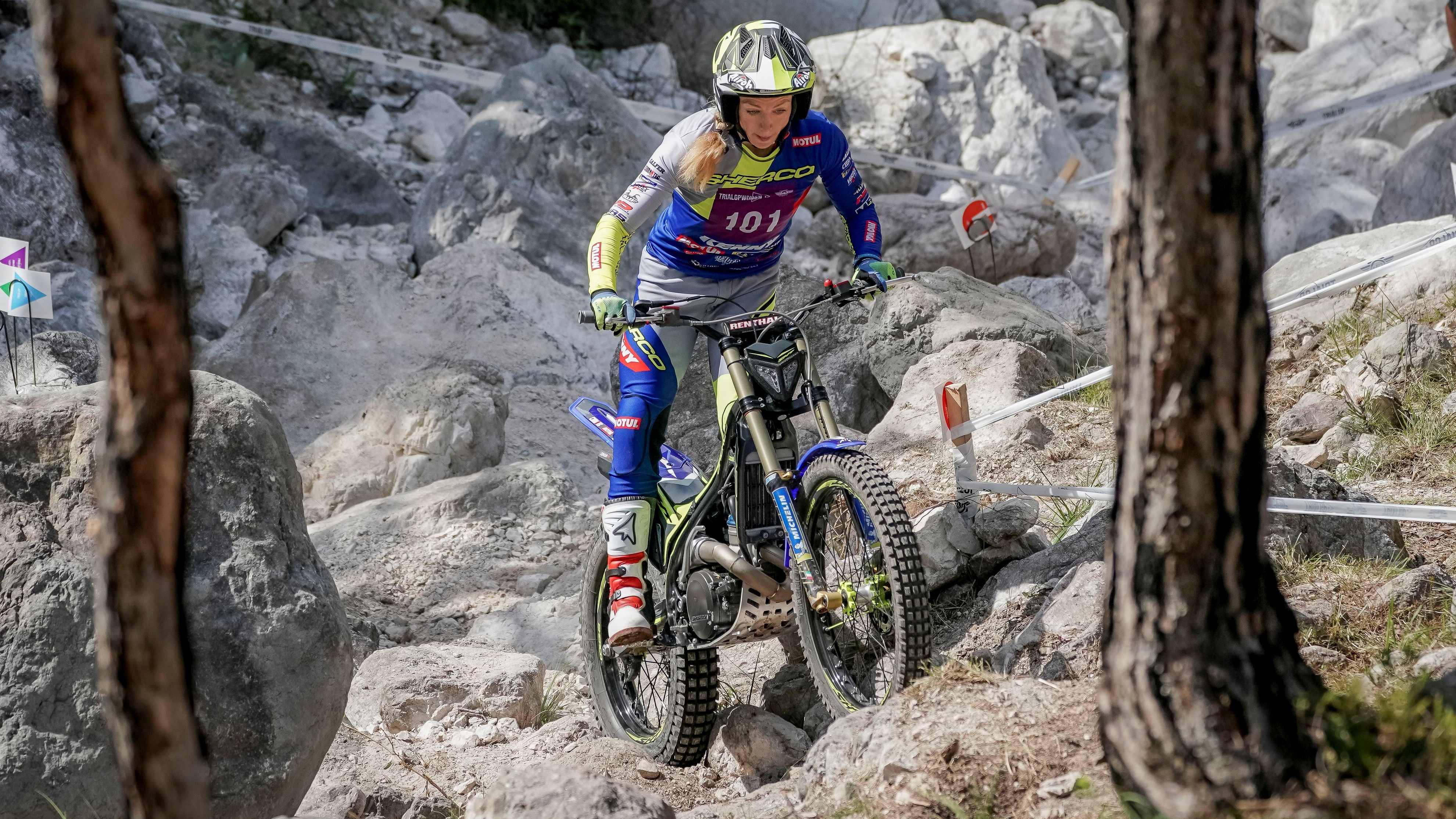 Emma Bristow ha sido subcampeona mundial de trial 2021 tras ganar los siete títulos anteriores (Foto : FIM / Pep Segales)