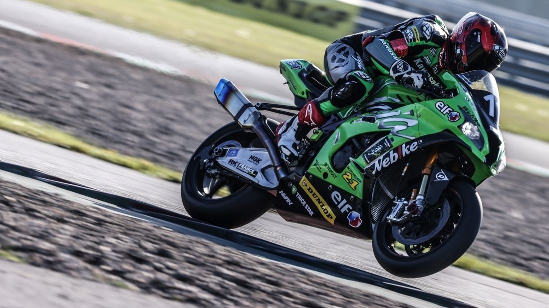 David Checa disputó en Most su última carrera con el SRC Kawasaki