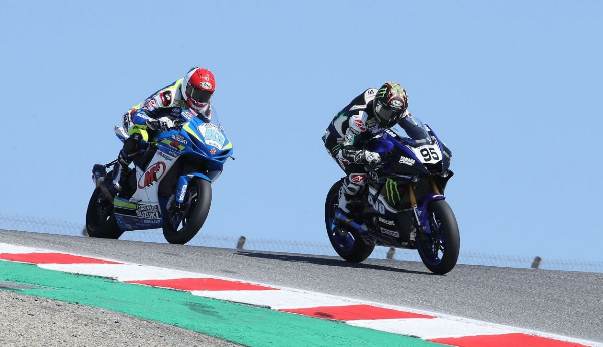 JD Beach y Valentin Debise en el MotoAmerica Supersport 2018 JD Beach y Valentin Debise en el MotoAmerica Supersport 2018