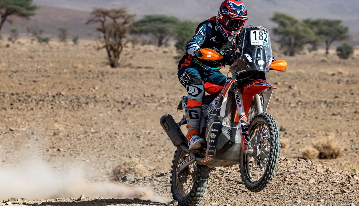 Kirsten Landman durante el Mundial de Rallies Cross Country 2021 (Foto FIM) Kirsten Landman durante el Mundial de Rallies Cross Country 2021 (Foto FIM)