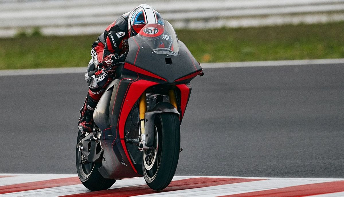 Ducati ha puesto en pista su MotoE en Misano Ducati ha puesto en pista su MotoE en Misano