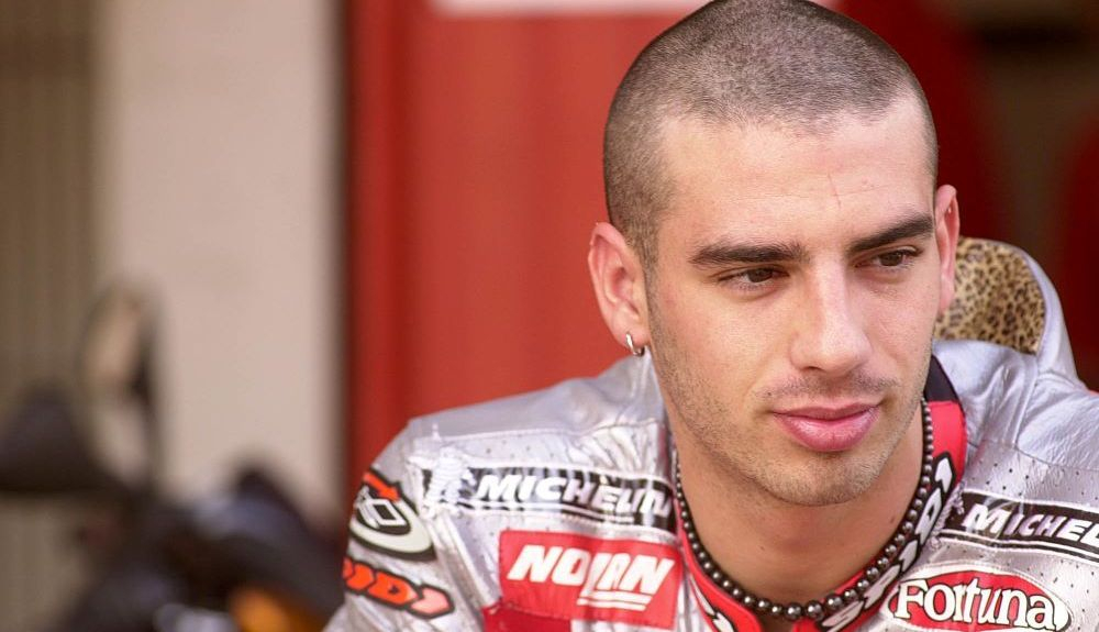 Marco Melandri en 2003. Fuente: Gold & Goose Marco Melandri en 2003. Fuente: Gold & Goose