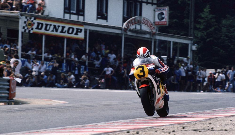 Freddie Spencer en 1983. Fuente: Gold & Goose Freddie Spencer en 1983. Fuente: Gold & Goose