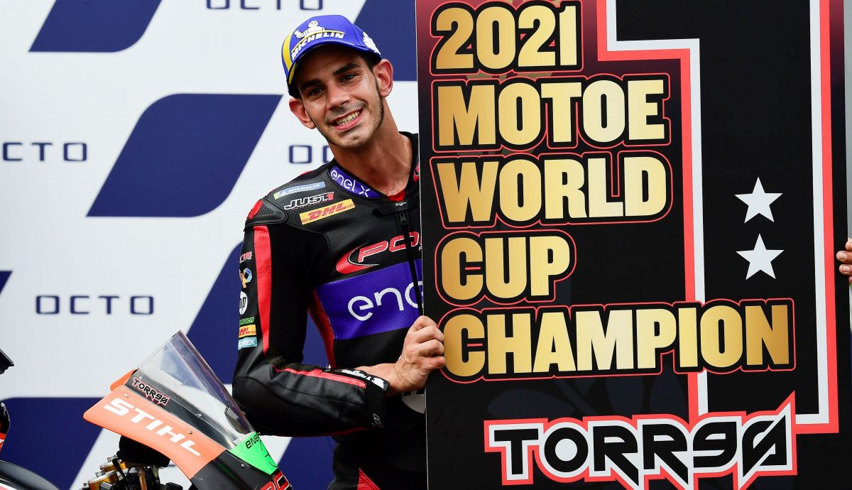 Jordi Torres ha conquistado la Copa del Mundo de MotoE 2021 Jordi Torres ha conquistado la Copa del Mundo de MotoE 2021