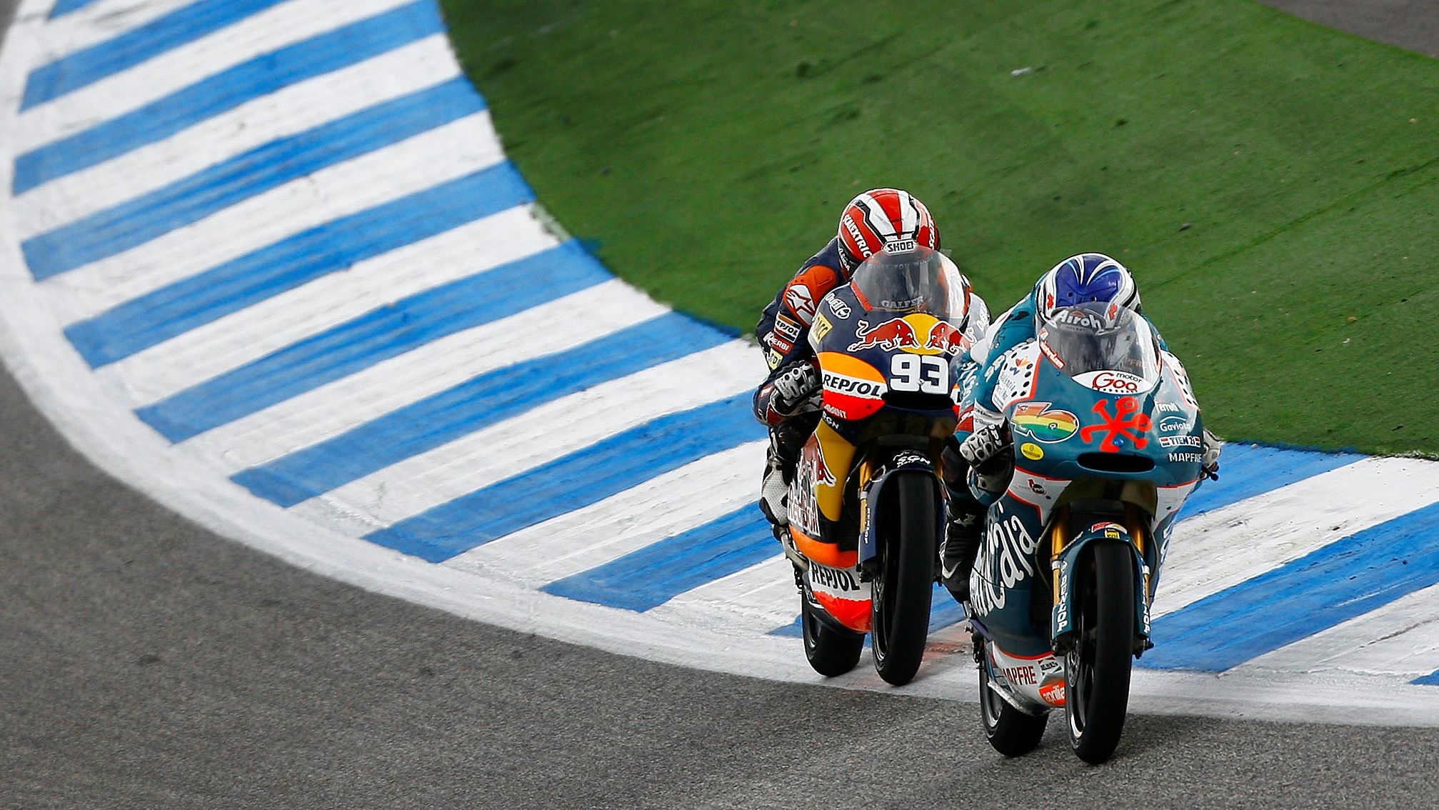 Nico Terol acabó subcampeón mundial de 125 cc en 2010 por detrás de Marc Márquez