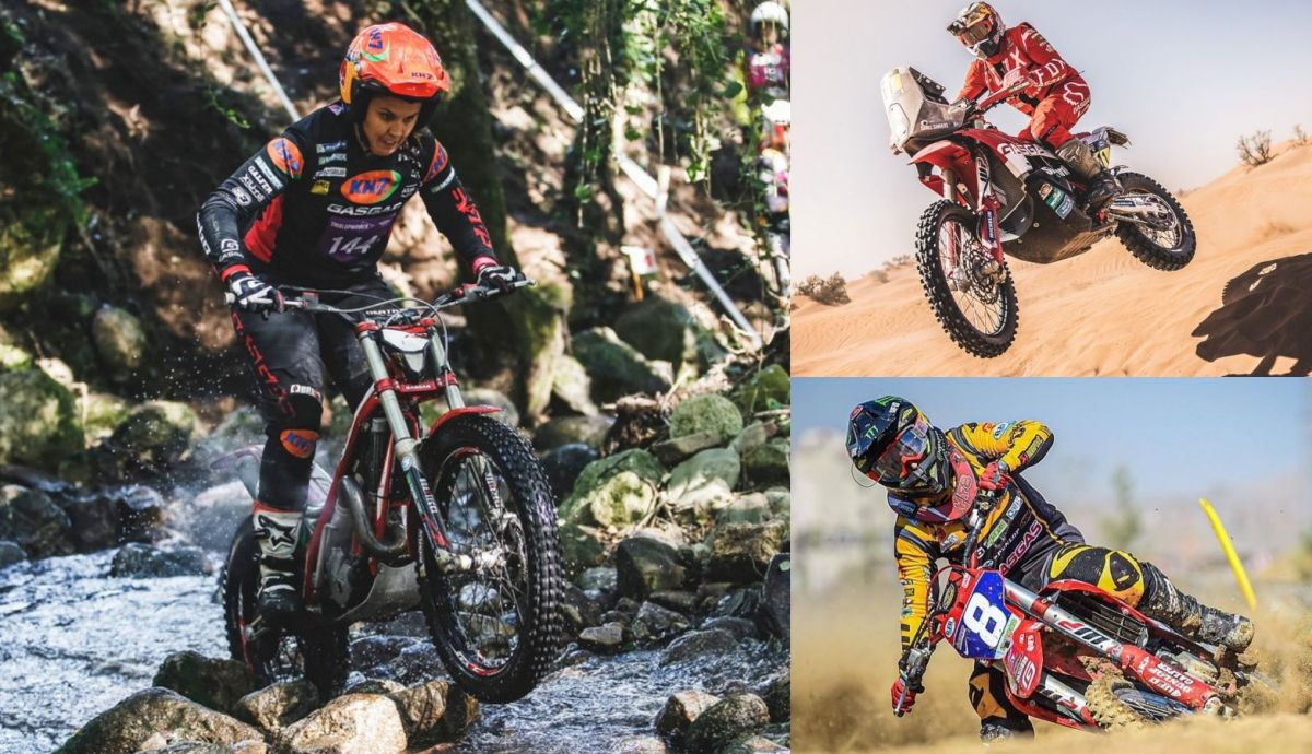 Laia Sanz, Daniel Sanders y Kiara Fontanesi han deslumbrado con GasGas en trial, rallies y MX en este 2021 Laia Sanz, Daniel Sanders y Kiara Fontanesi han deslumbrado con GasGas en trial, rallies y MX en este 2021