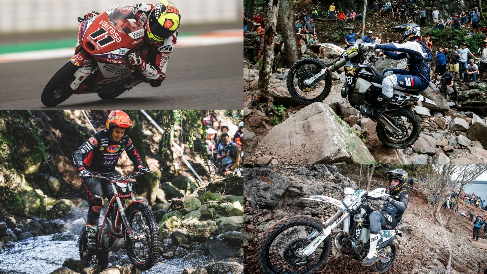 Laia Sanz y Sergio García han sido protagonistas con GasGas, mientras que Billy Bolt y Alfredo Gómez lo han sido para Husqvarna