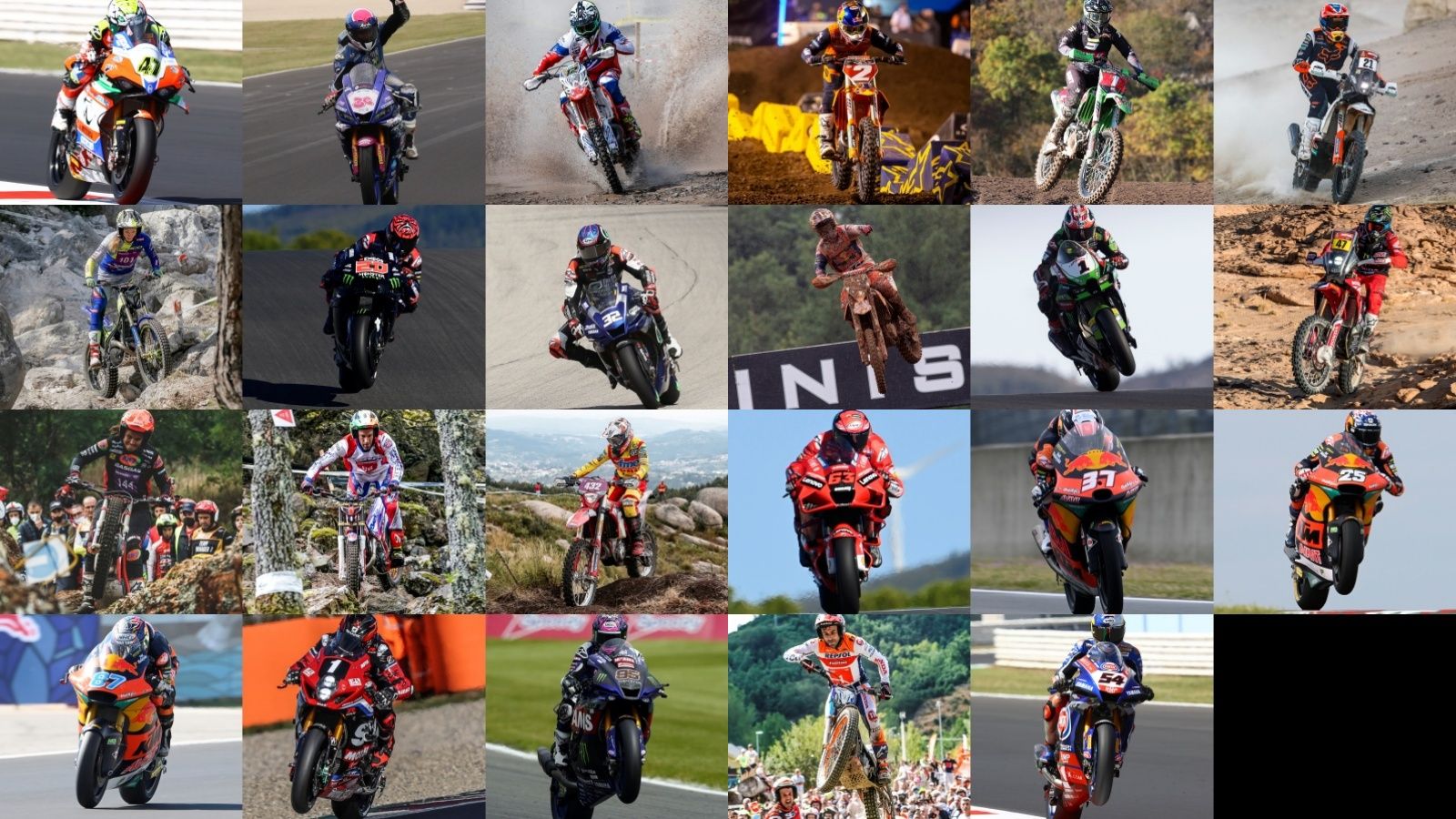 Los 23 candidatos a mejores pilotos del año 2021