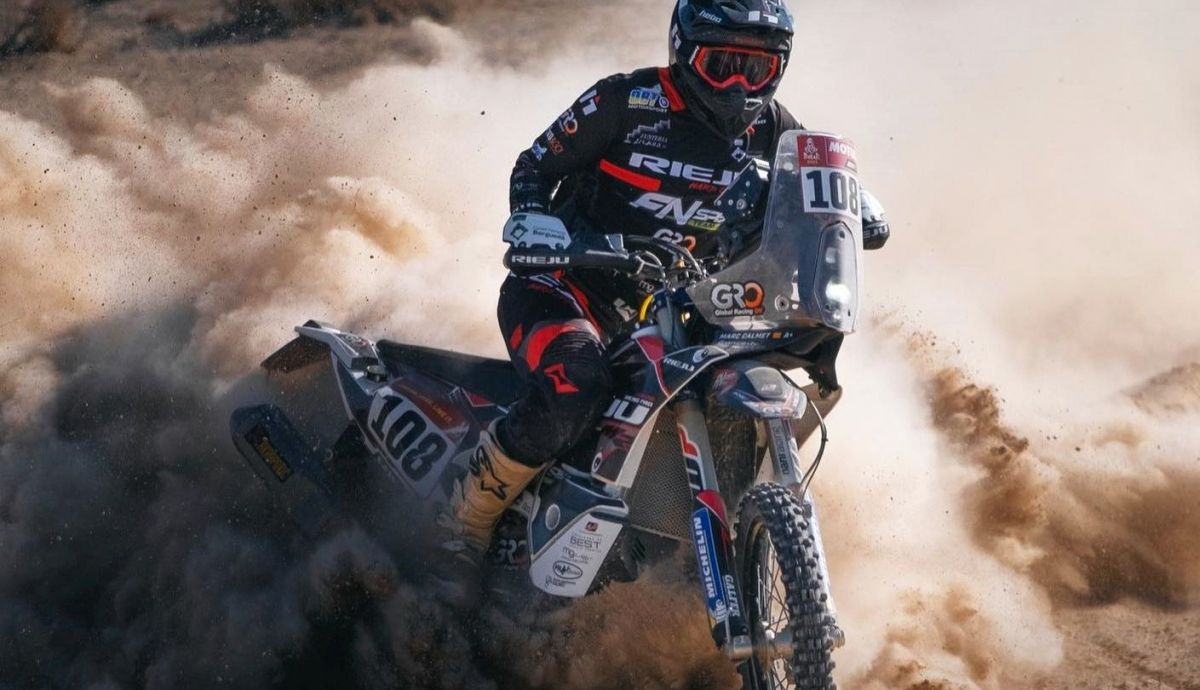Marc Calmet regresa al Dakar en este 2022 con Rieju Marc Calmet regresa al Dakar en este 2022 con Rieju