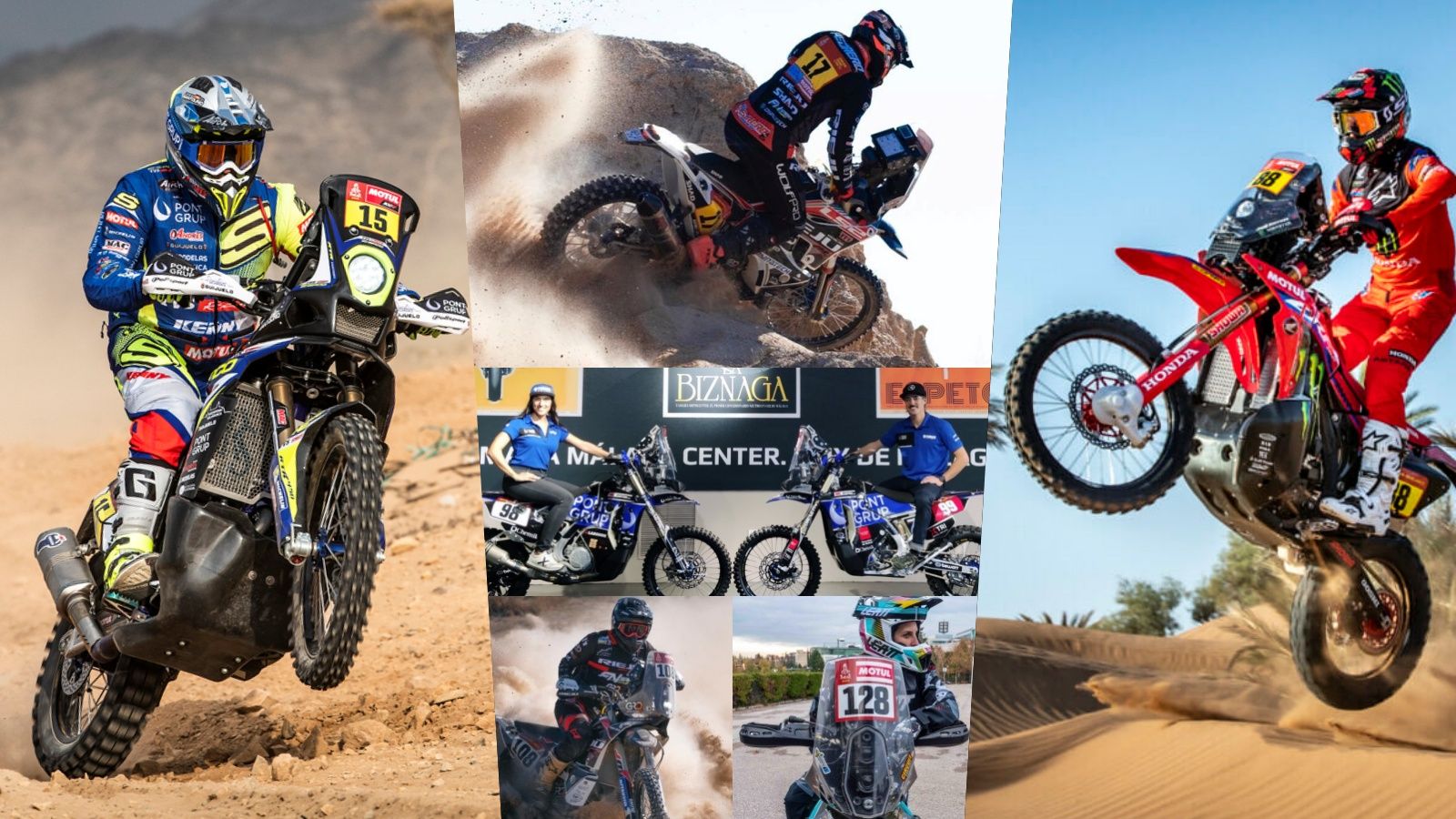 Lorenzo Santolino, Joan Pedrero, Joan Barreda, Sara García, Javi Vega, Marc Calmet y Sandra Gómez son algunos de los españoles en el Dakar 2022
