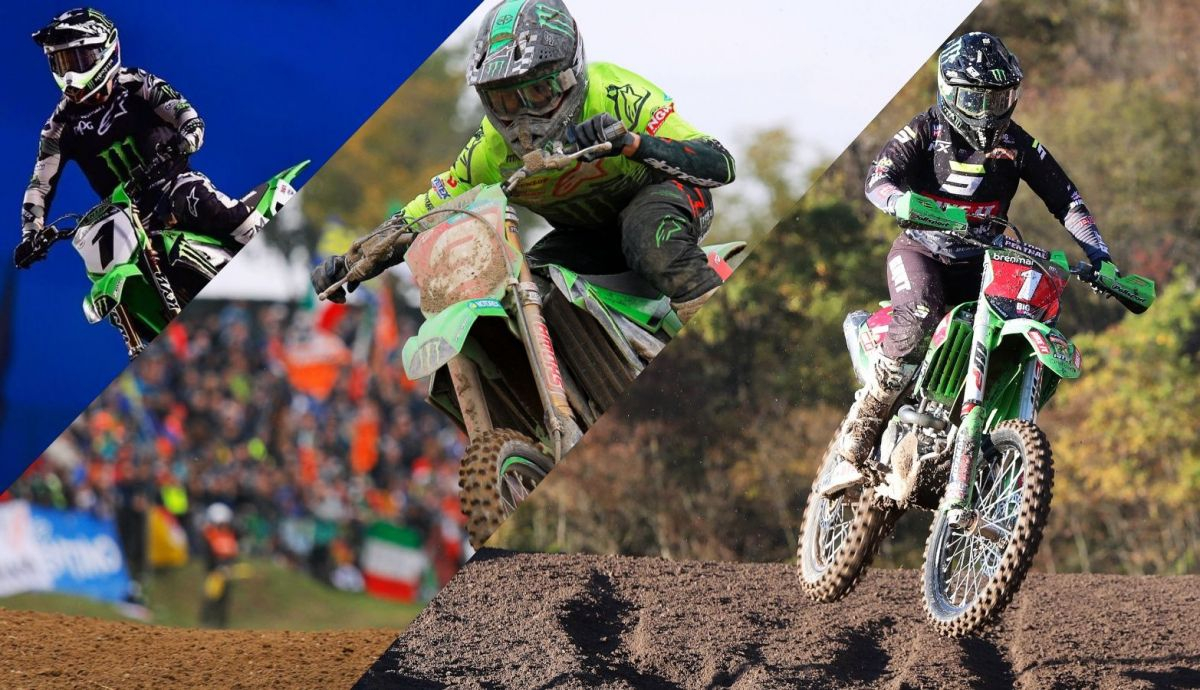 Eli Tomac, Romain Febvre y Courtney Duncan han sido los máximos exponentes offroad de Kawasaki en 2021 Eli Tomac, Romain Febvre y Courtney Duncan han sido los máximos exponentes offroad de Kawasaki en 2021