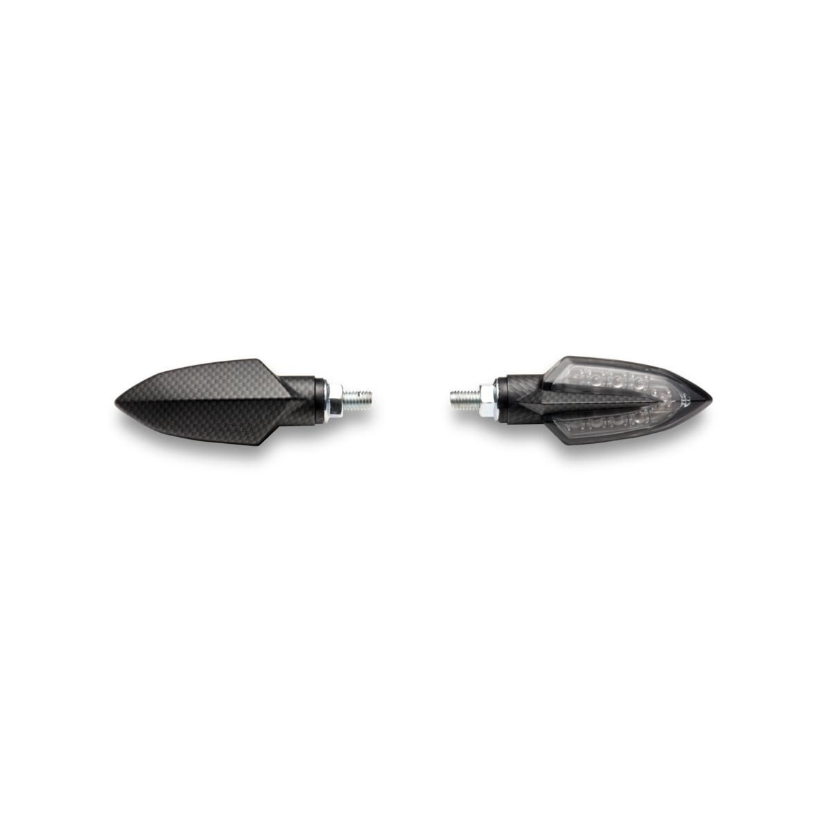 YME H0789 20 20 LED BLINKER SET ARROW CHROME 