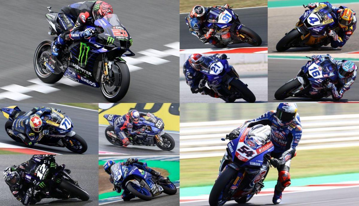 Fabio Quartararo, Toprak Razgatlioglu, Manu González, Steven Odenddal, Randy Krummenacher, Jules Cluzel, Dominique Aegerter, Maverick Viñales, VRD Igol y Bahattin Sofuoglu, protagonistas mundiales con Yamaha en 2021 Fabio Quartararo, Toprak Razgatlioglu, Manu González, Steven Odenddal, Randy Krummenacher, Jules Cluzel, Dominique Aegerter, Maverick Viñales, VRD Igol y Bahattin Sofuoglu, protagonistas mundiales con Yamaha en 2021