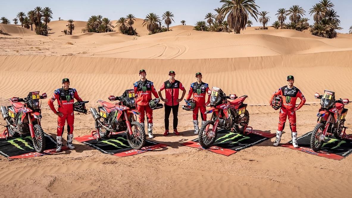 Monster Energy Honda Team Dakar 2022