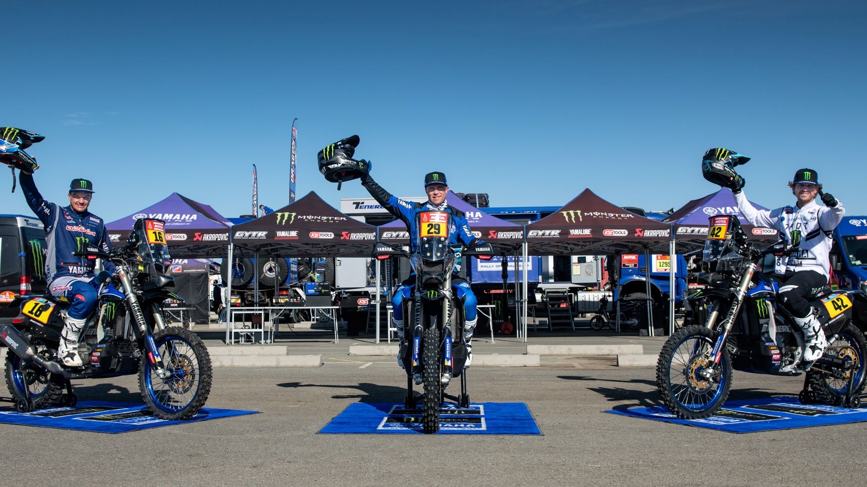 Monster Energy Yamaha Rally Team Dakar 2022