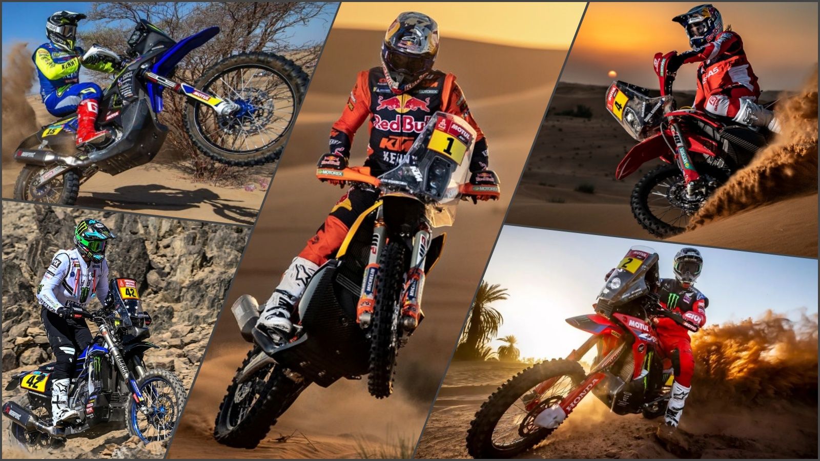 Kevin Benavides, Lorenzo Santolino, Daniel Sanders, Adrien Van Beveren y Ricky Brabec serán algunos de los protagonistas en el Dakar 2022
