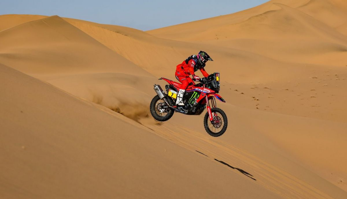 Pablo Quintanilla está siendo el único que aguanta el tirón de Daniel Sanders en este inicio de Dakar 2022 Pablo Quintanilla está siendo el único que aguanta el tirón de Daniel Sanders en este inicio de Dakar 2022