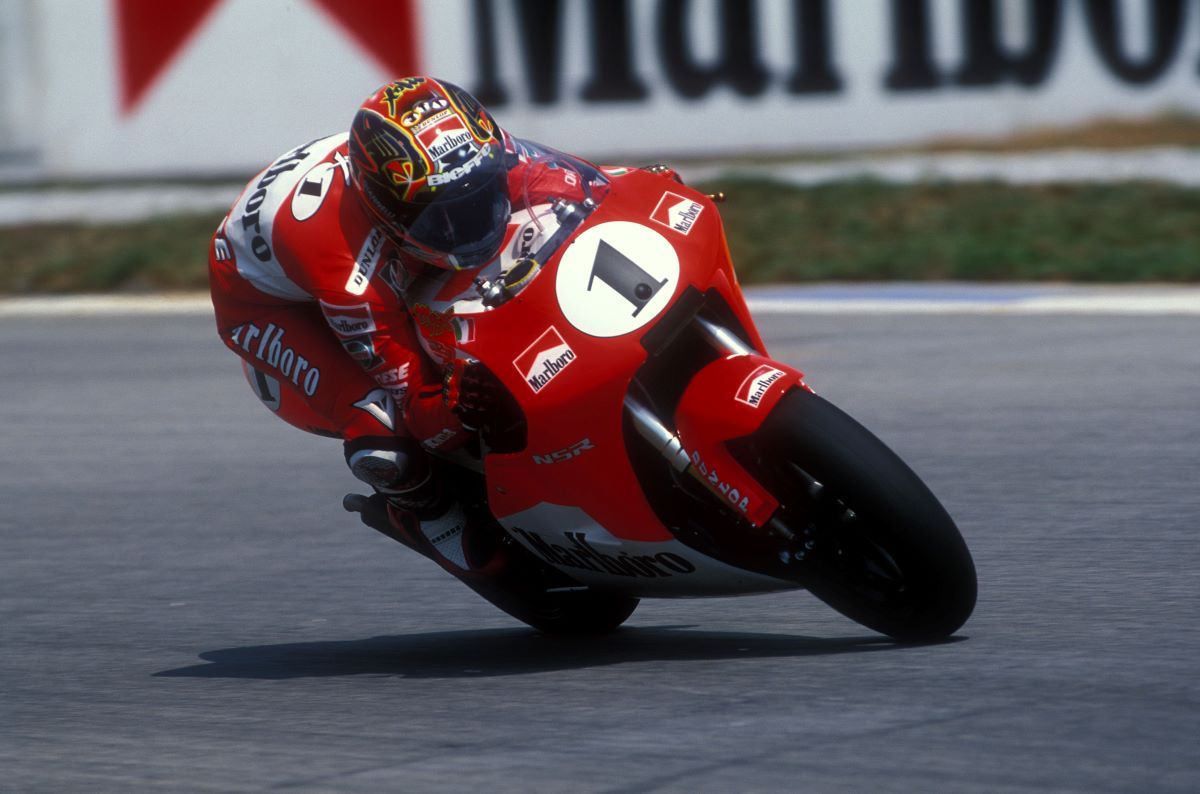 Max Biaggi encabeza la lista de reyes de 250 cc. Fuente: Gold & Goose