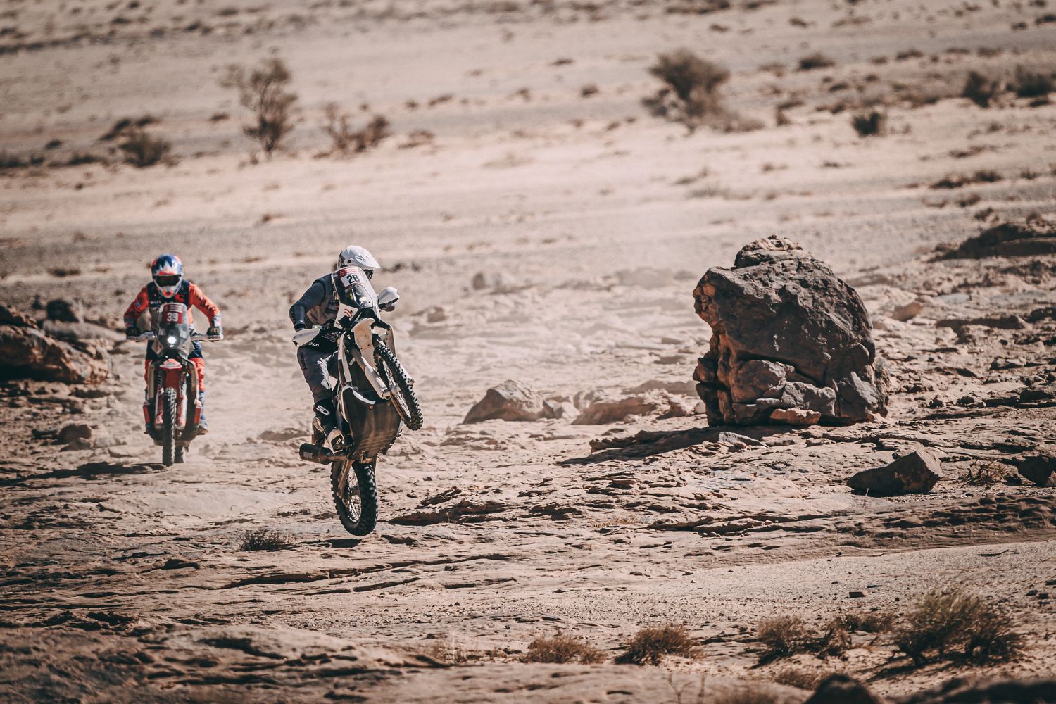 Etapa 1B Dakar 2022   Konrad Dabrowski y Benjamin Melot