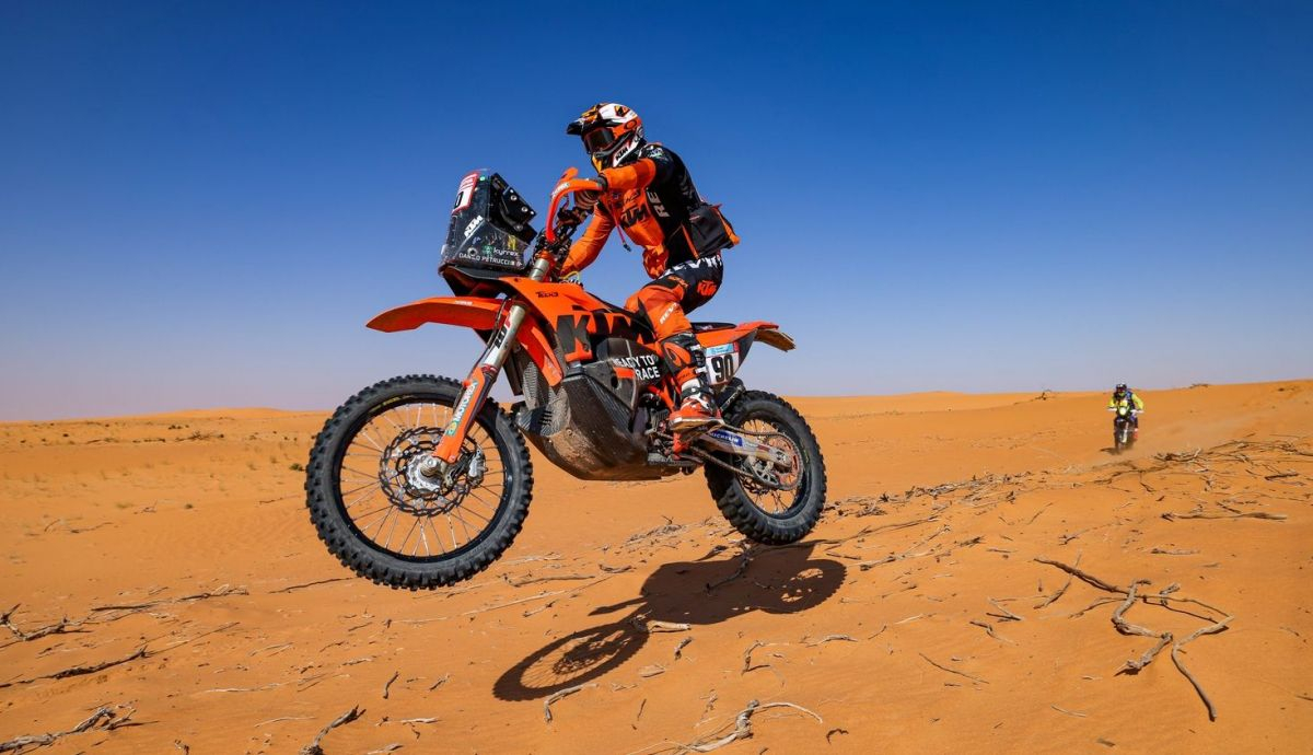 Danilo Petrucci ha tenido su primer gran día en el Dakar 2022 al ser tercero en la etapa Danilo Petrucci ha tenido su primer gran día en el Dakar 2022 al ser tercero en la etapa