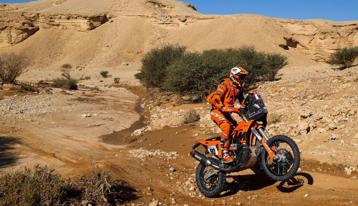 Danilo Petrucci hace historia tras ganar la etapa 5 del Dakar 2022