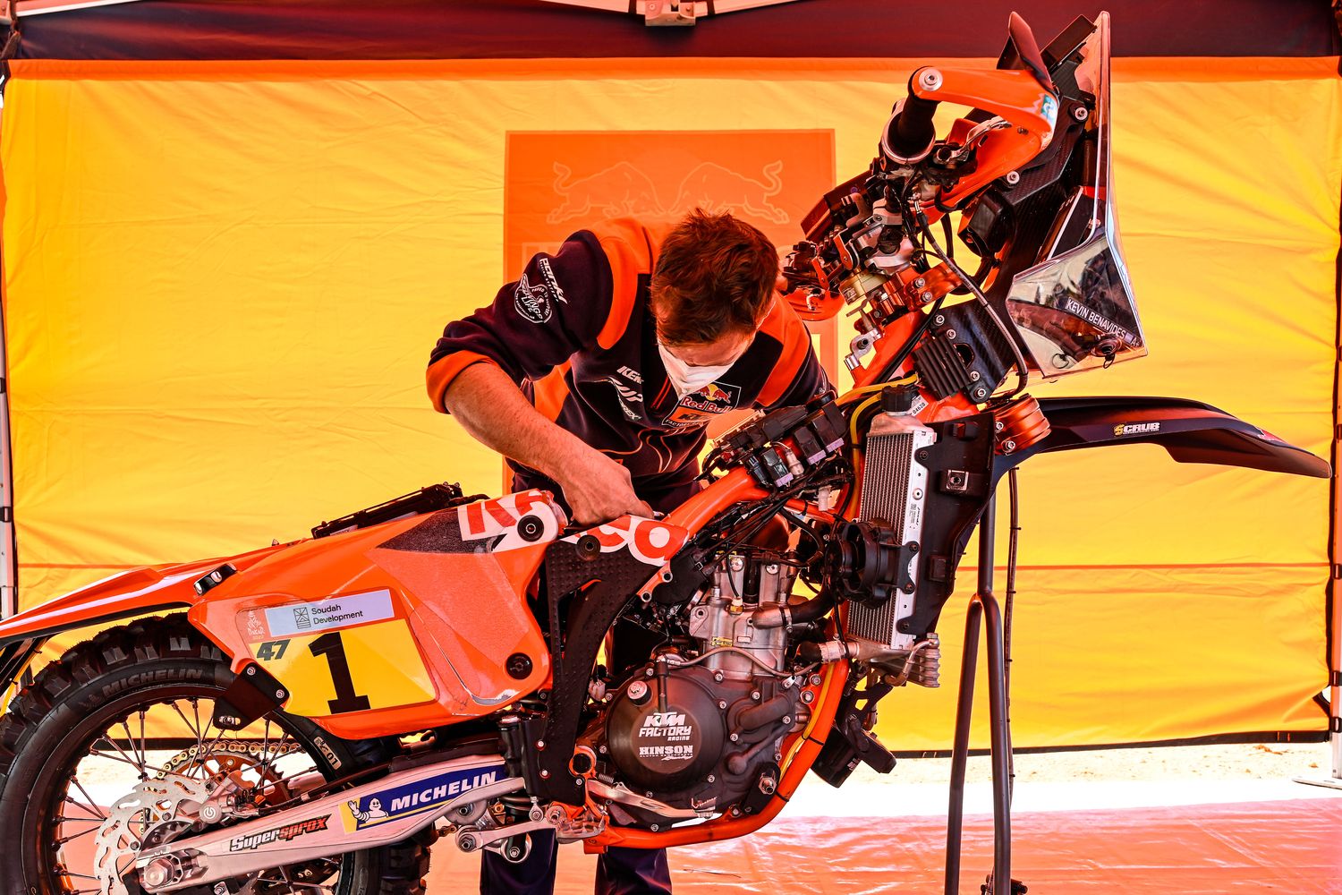 Jornada descanso Dakar 2022   Kevin Benavides