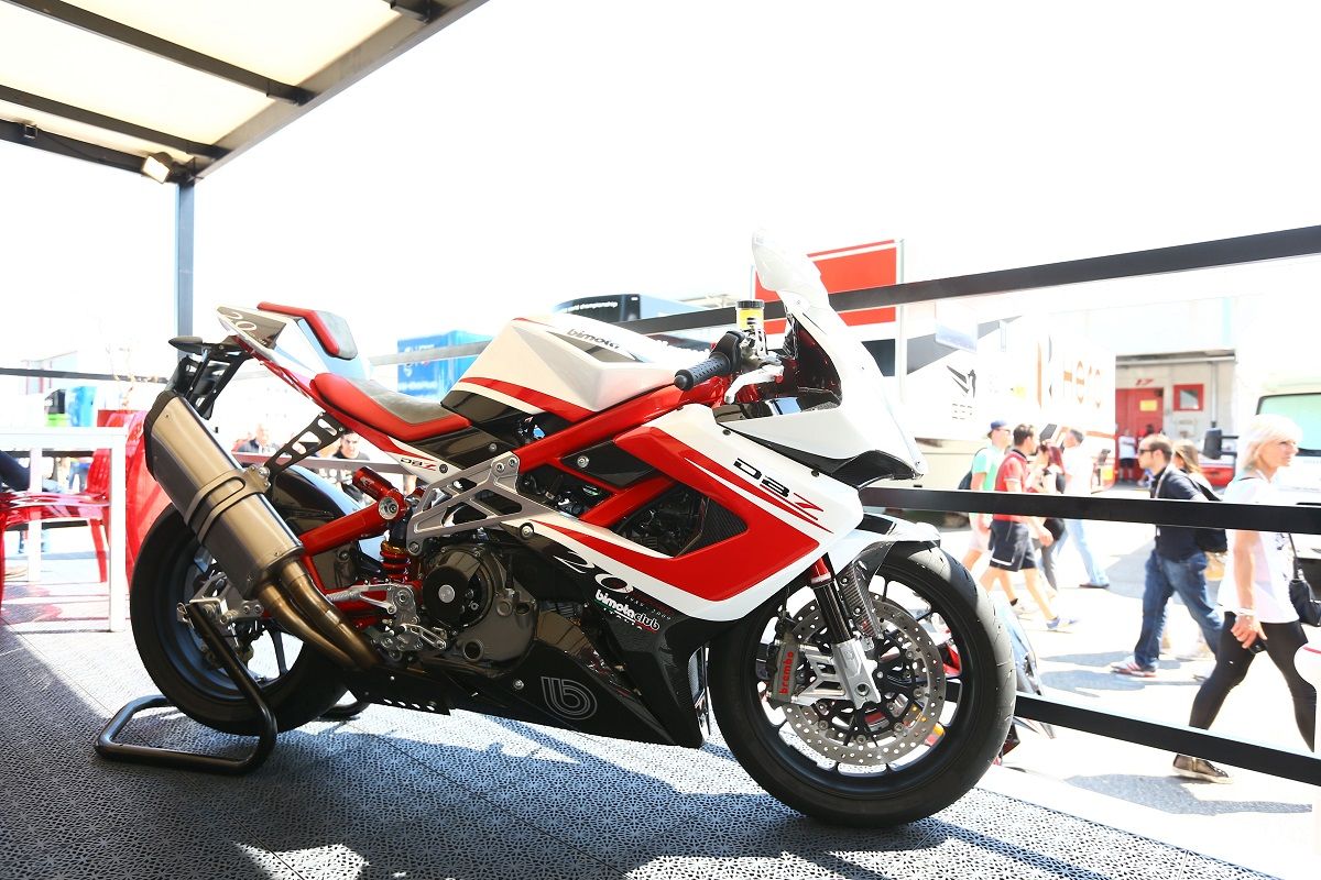 La última Bimota que participó en el mundial. Fuente: Gold & Goose