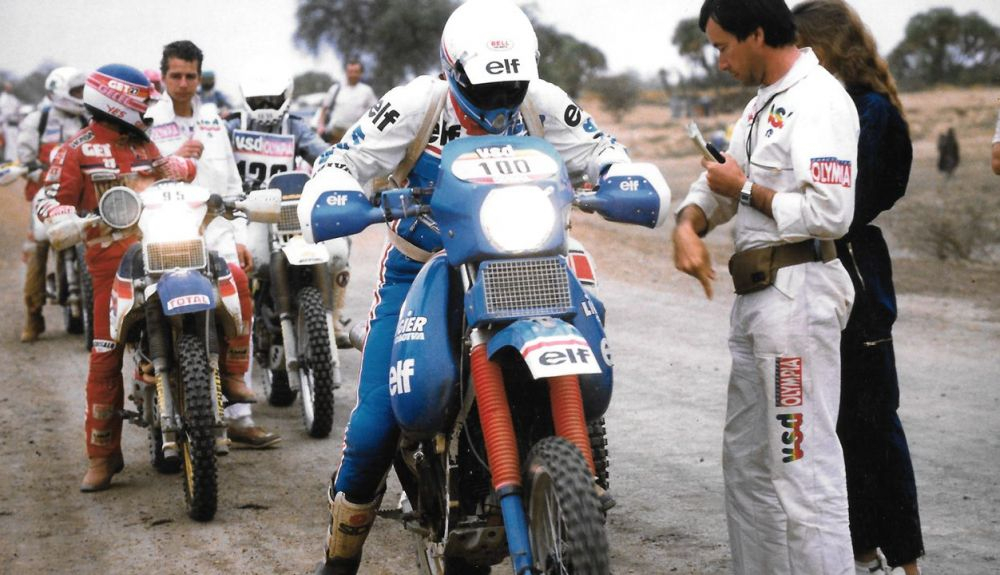 1985 Dakar Hubert Auriol