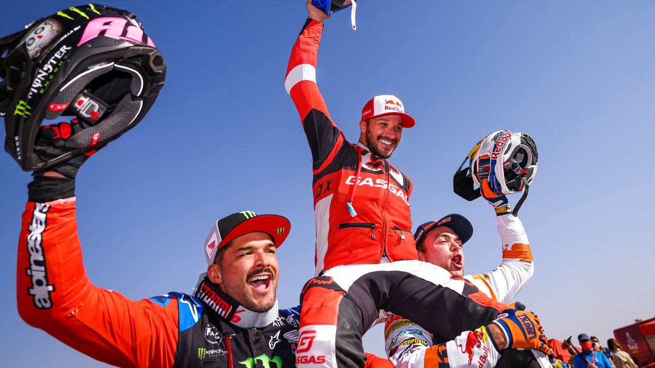 Sam Sunderland ha ganado el Dakar 2022 ante Pablo Quintanilla y Matthias Walkner