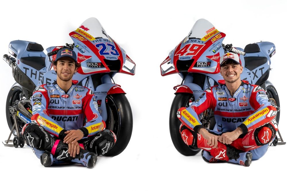 Ducati Desmosedici GP21 Gresini MotoGP 2022 Enea Bastianini Fabio Di Giannantonio 27