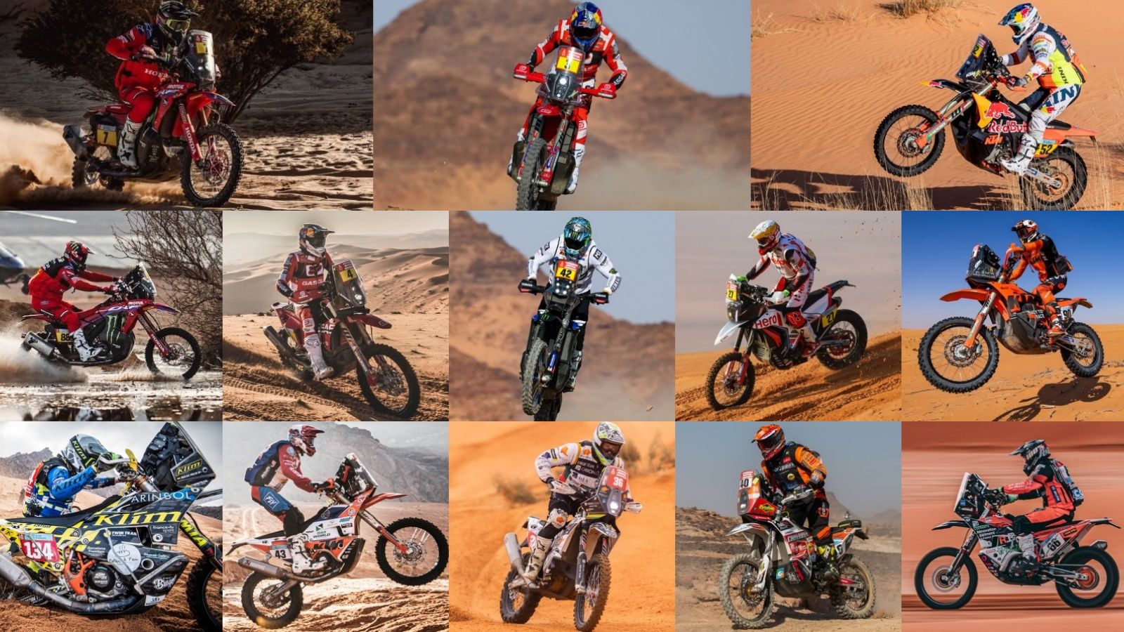 Los nombres propios del Dakar 2022