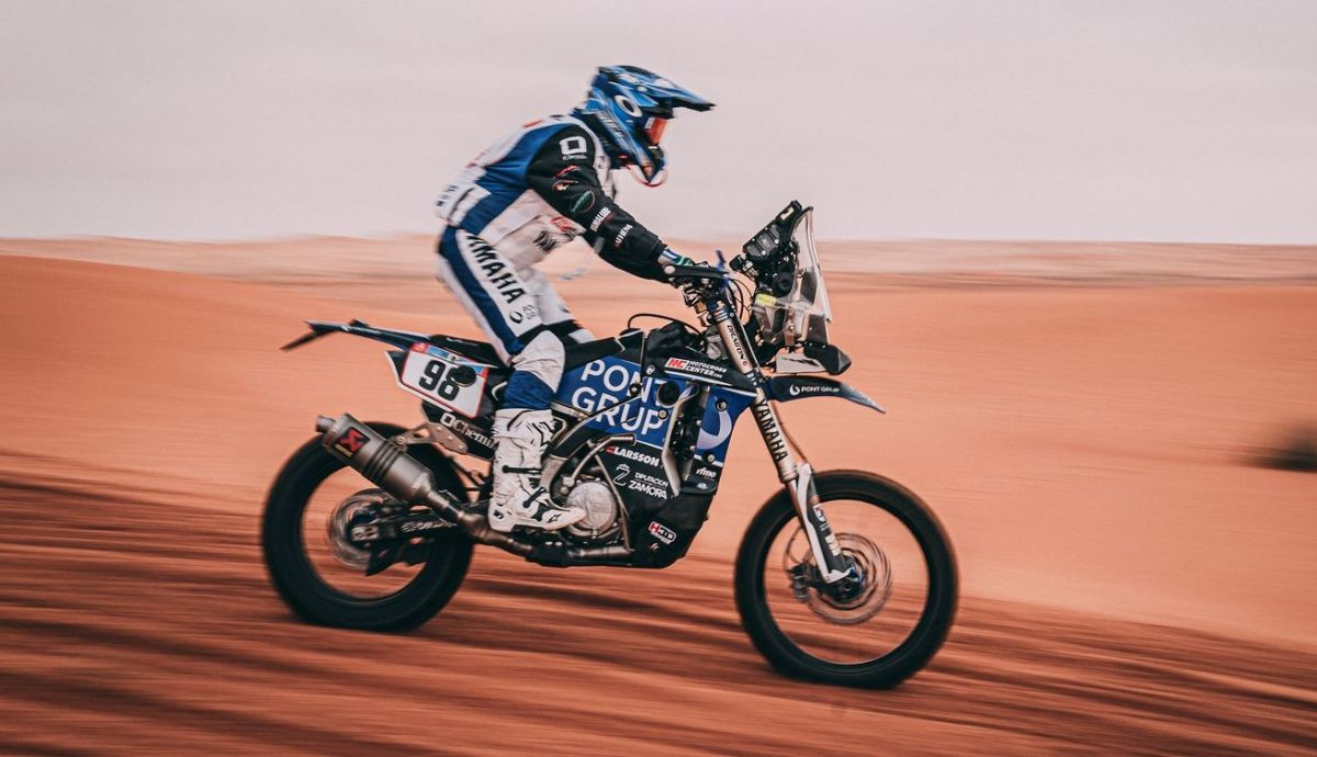 Sara García ha finalizado el Dakar 2022 tercera en categoría femenina