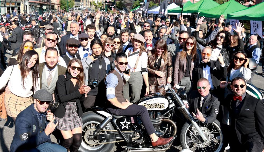 Imagen de la Distinguished Gentleman's Ride. Fuente: iStock/SGAPhoto