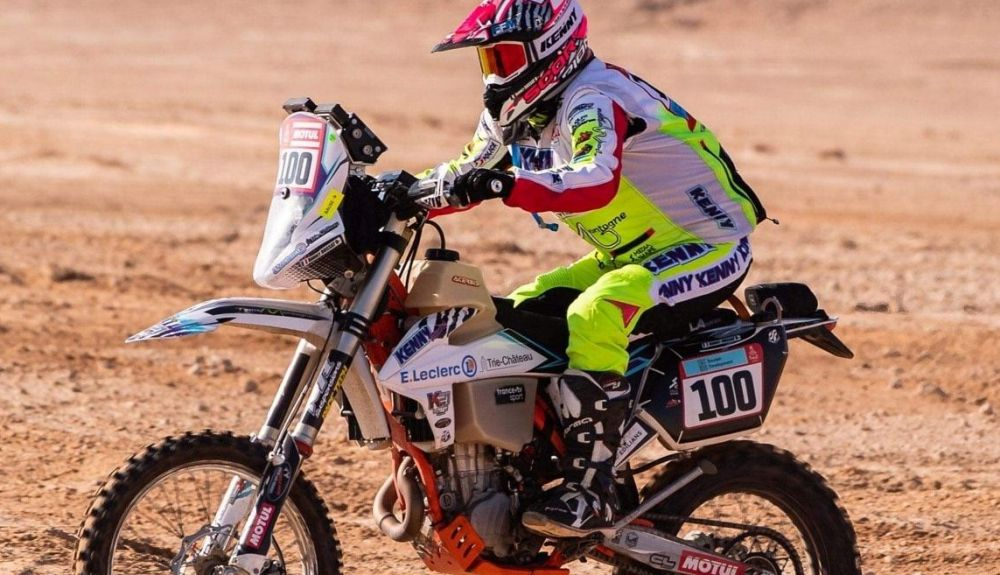 Audrey Rossat ha concluido el Dakar 2022 para firmar el pleno femenino Audrey Rossat ha concluido el Dakar 2022 para firmar el pleno femenino