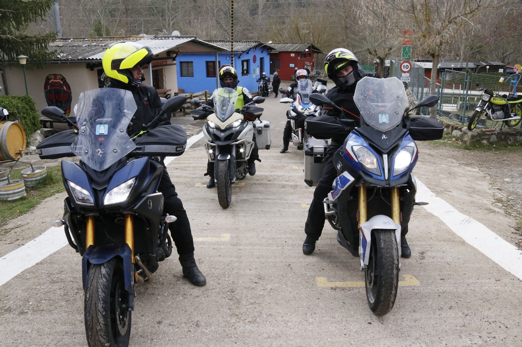 Moteros en las Jabalistreffen. Fuente: Facebook oficial de Moto Cámping Anzánigo