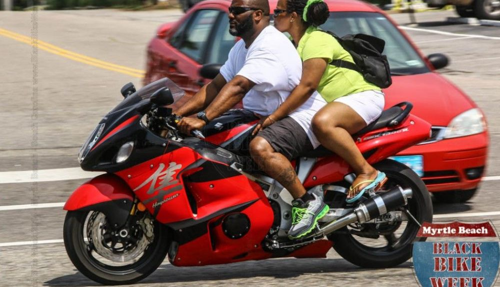 Imagen típica en la Black Bike Week. Fuente: blackbikeweek.us