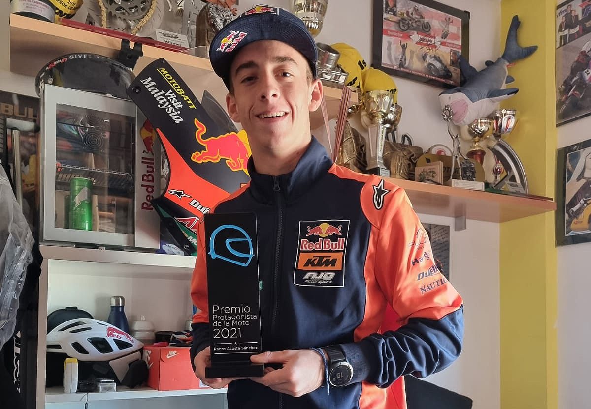 Pedro Acosta Premio Protagonista de la Moto 2021