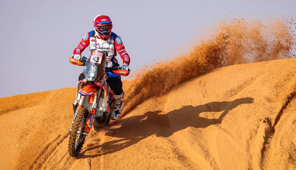Mason Klein ha ganado la categoría Rally2 y ha sido el mejor rookie del Dakar 2022 tras terminar noveno Mason Klein ha ganado la categoría Rally2 y ha sido el mejor rookie del Dakar 2022 tras terminar noveno