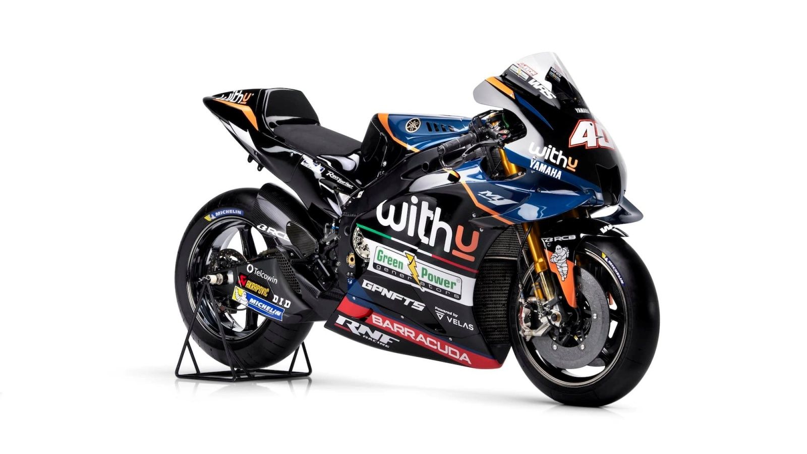 Yamaha YZR M1 WithU RNF MotoGP 2022 Andrea Dovizioso Darryn Binder 01